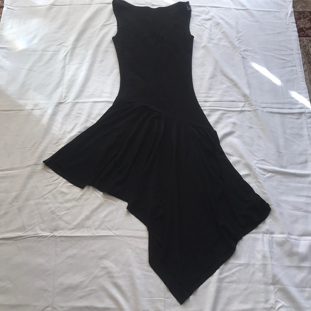 Black party dress elegant in good condition